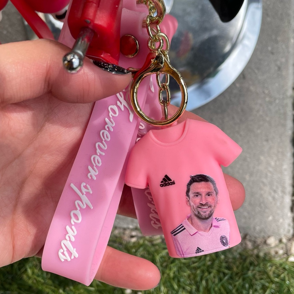 Adidas Pink Jewelry Keychain Accessory
